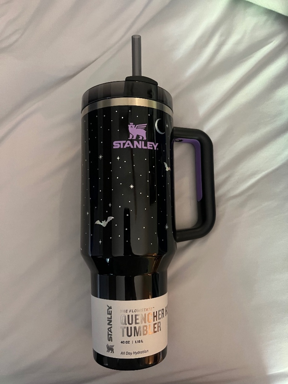 Stanley Black & Purple Halloween 2025 Quencher Tumbler - 40 oz